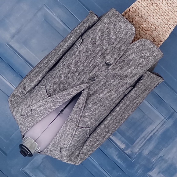 Millennium Collection Herring-Bone Western Blazer - Picture 9 of 17